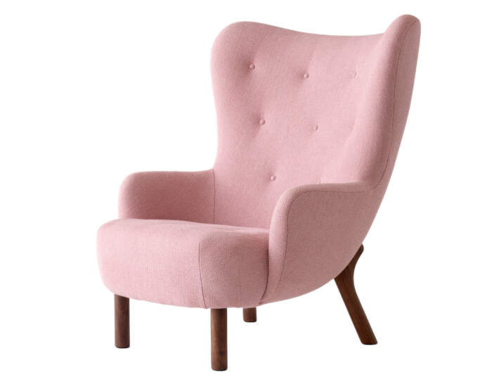 Křeslo Petra VB3, walnut/Ecriture 0640