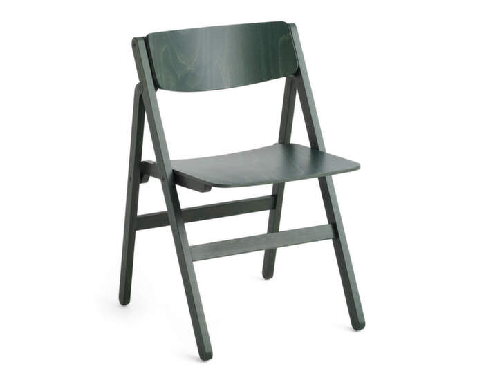 Skládací židle Backflip, cedar green lacquered beech