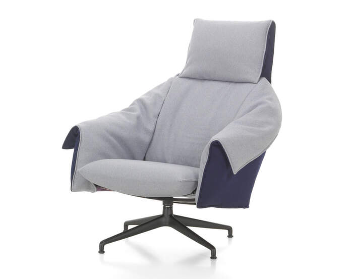 Křeslo Bascule Highback, Cento light lavender electric blue
