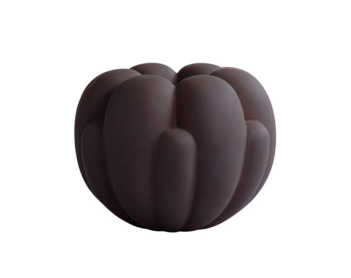 Váza Bloom Petit, chocolate brown
