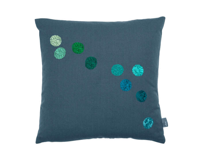 Polštář Vitra Dot Pillow, blue/grey