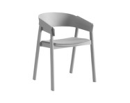 Židle Cover Armchair, čalouněná, remix/grey