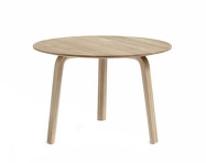 Stolek Bella Coffee Table Ø60x39, lacquered oak