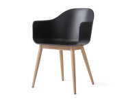 Židle Harbour Chair Wood, black / natural oak