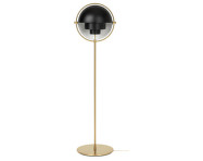 Stojací lampa Multi-Lite, soft black/brass