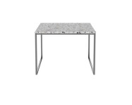 Konferenční stolek Como 60x60 medium, terrazzo/steel