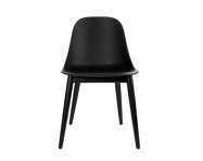 Židle Harbour Side Chair Wood, black / black oak
