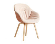 Ex-display židle AAC 123 Soft Duo, Matt Lacquered Oak Veneer/Mode 026 Lola Rose
