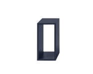 Policový díl Stacked small, midnight blue