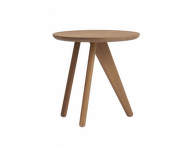 Odkládací stolek Fin, light smoked oak