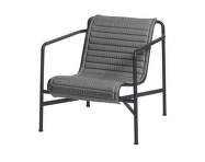 Textilní podsedák Palissade Lounge Chair Low quilted cushion, anthracite