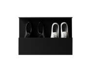 Nástěnný botník Shoe Box 50cm, black