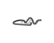 Držák na toaletní papír Curvature, black brass