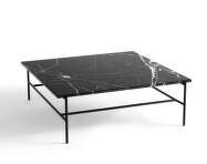 Konferenční stolek Rebar 100 cm, soft black/marble