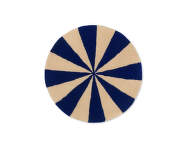 Koberec Arch Tufted Rug S, Bright Blue/Off-white