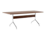 Jídelní stůl Pavilion AV19, lacquered walnut / chrome base