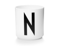 Hrnek s písmenem N, white