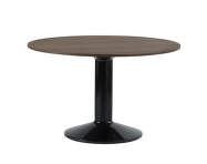 Stůl Midst Ø120, dark oak/black