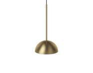 Závěsná lampa Aluna Ø27, matt brass