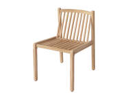 Zahradní židle Patio, untreated solid teak