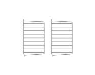 Nástěnný panel String Wall 50 x 30, 2 ks, dark grey