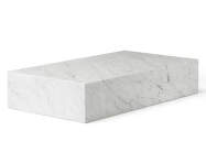 Konferenční stolek Plinth Grand, Carrara
