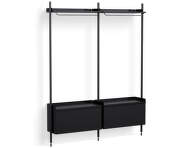 Policový systém Pier kombinace 1002, black