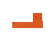 Držák na toaletní papír Toilet Paper Hanger, orange