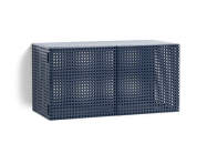 Skříňka Perforated Cabinet Wall Small, steel blue