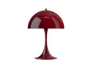 Přenosná lampa Panthella 250, opaque burgundy