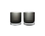 Sklenice na vodu Ripple Tumbler set 2 ks, smoked grey