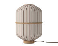 Stojací lampa Lucén, oiled oak