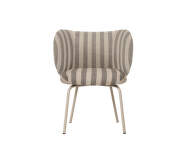 Jídelní židle Rico Dining Louisiana, sand/off-white