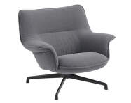 Křeslo Doze Lounge Chair Low Swivel, Ocean 80 / anthracite black