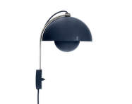 Nástěnná lampa Flowerpot VP8, steel blue