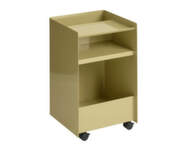 Stolek Folded Trolley Low Open, dark beige green