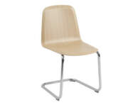Židle Brink Cantilever, oak / chrome