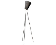 Ex-display stojací lampa Oslo Wood, black