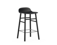 Barová židle Form 65 cm, black/black