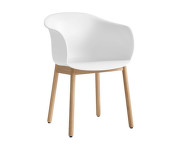 Židle Elefy JH30, white/oak