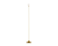 Stojací lampa Snowball, brass