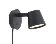 Nástěnná lampa Tip, black