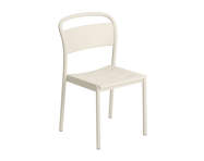 Židle Linear Steel Side Chair, off-white