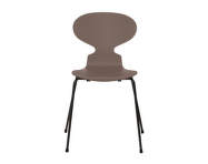 Židle Ant™ 3101 lacquered, deep clay / black