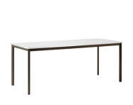 Stůl Drip HW59, bronzed / off-white laminate