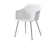 Židle Rely HW33 s područkami, bronzed/white