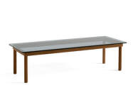 Konferenční stolek Kofi 140x50, walnut/grey