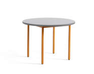 Jídelní stůl Two-Colour Ø105, ochre/light grey