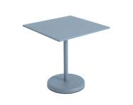 Stolek Linear Steel Café Table 70x70, pale blue