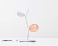 Stolní lampa Ivy Table PC1131, triplex opal & light pink / white